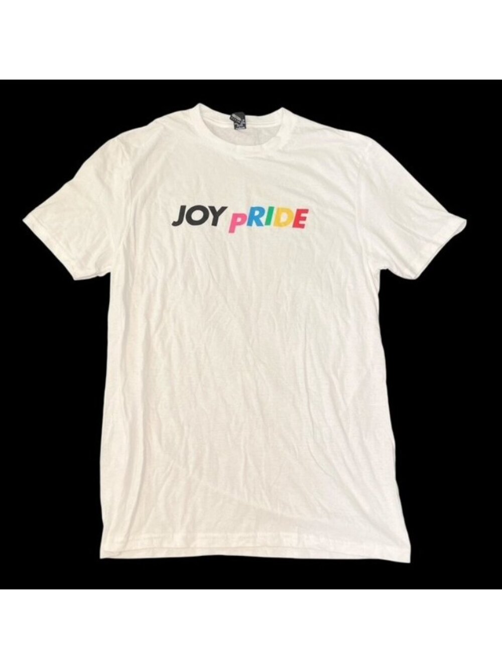Joy Ride Movie T-Shirt White Pride Rainbow LGBT Graphic Tee 100% Cotton Size Sma